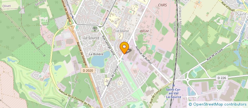 localisation de l'entreprise ASS SPORT ET LOISIR PFIZER à ORLEANS