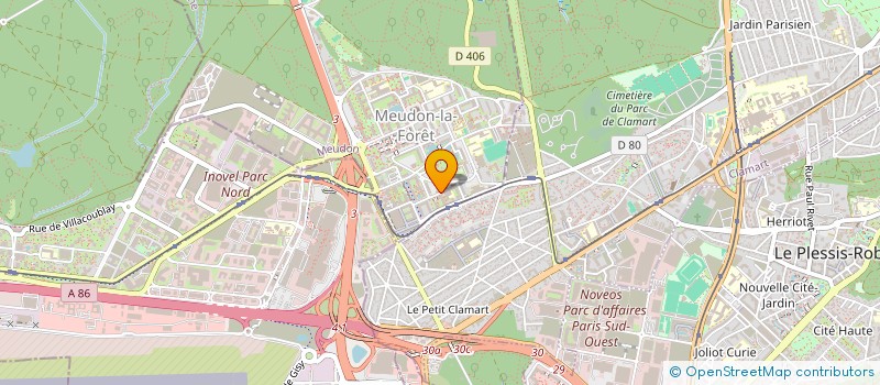 localisation de l'entreprise ASS SPORT PERSON ACIER METALLURGIE FER à MEUDON