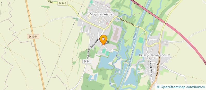 localisation de l'entreprise ASS SPORT POUR TOUS MOY DE L AISNE à MOY-DE-L'AISNE