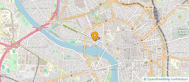 localisation de l'entreprise ASS SPORT SANS FRONTIERES MIDI-PYRENEES à TOULOUSE