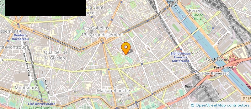 localisation de l'entreprise ASS SPORT SOC CULT TRANSP AUTOMOB MUNICI  PARIS