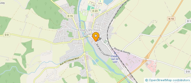 localisation de l'entreprise ASS SPORTIV SCOLAIR ECOL PUBLIQU PRIMAIR à CLOYES-LES-TROIS-RIVIERES