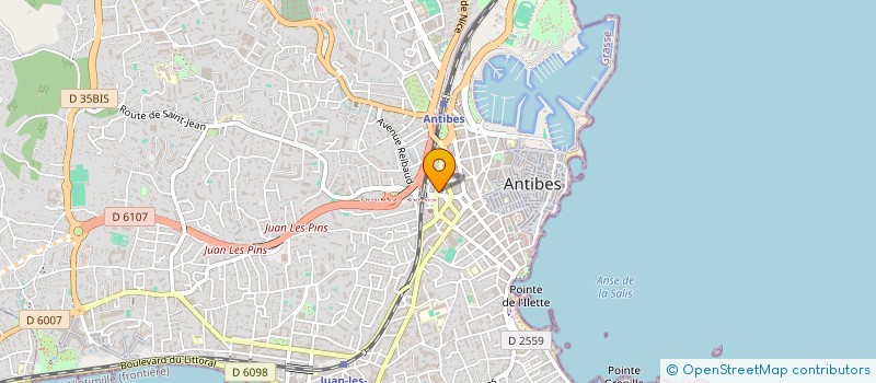 localisation de l'entreprise ASS SPORTIVE AUTOMOBILE ANTIBESJUAN à ANTIBES