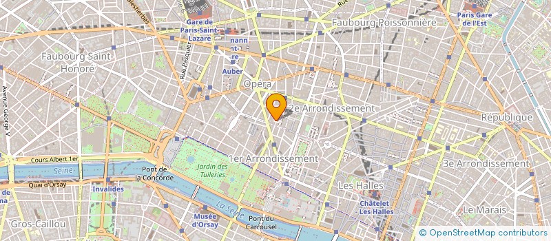 localisation de l'entreprise ASS SPORTIVE BANQUE DE FRANCE à PARIS