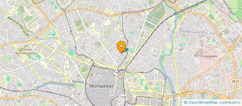 localisation de l'entreprise ASS SPORTIVE BEAUX-ARTS MONTPELLIER à MONTPELLIER