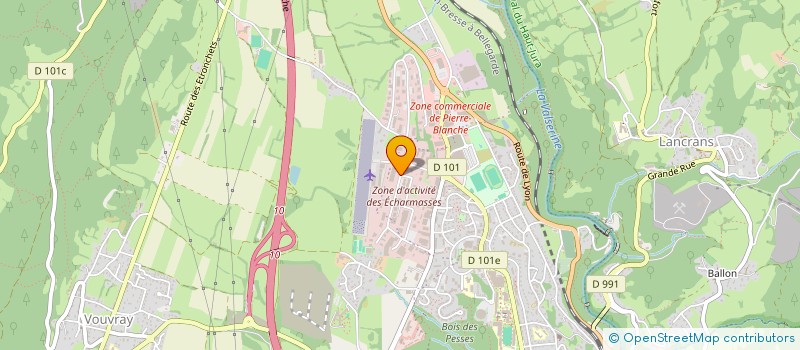 localisation de l'entreprise ASS SPORTIVE BELLEGARDE MUSCULATION à VALSERHONE