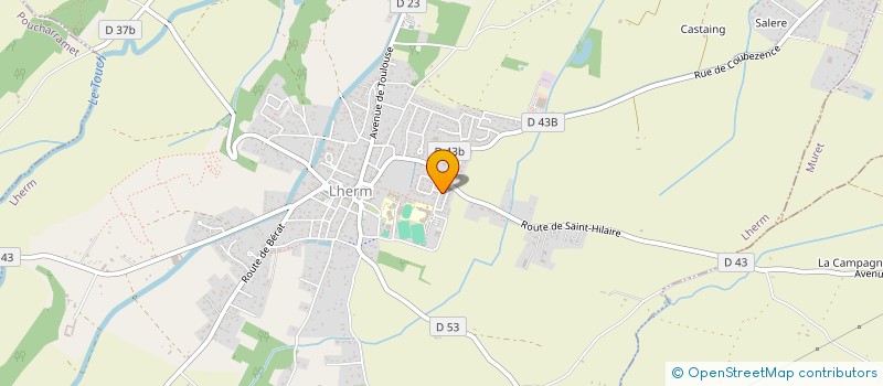 localisation de l'entreprise ASS SPORTIVE COLLEGE DE LHERM à LHERM