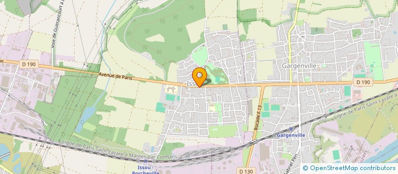 localisation de l'entreprise ASS SPORTIVE COLLEGE J. CARTIER  ISSOU