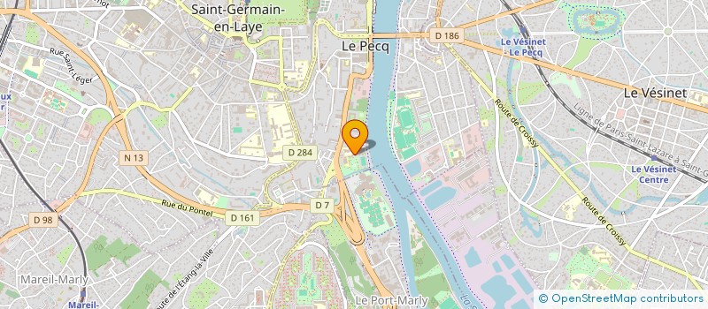 localisation de l'entreprise ASS SPORTIVE COLLEGE JEAN MOULIN  PECQ (LE)