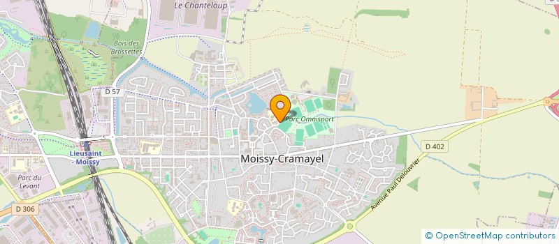 localisation de l'entreprise ASS SPORTIVE COLLEGE LA BOETIE à MOISSY-CRAMAYEL