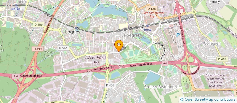 localisation de l'entreprise ASS SPORTIVE COLLEGE LE SEGRAIS à LOGNES