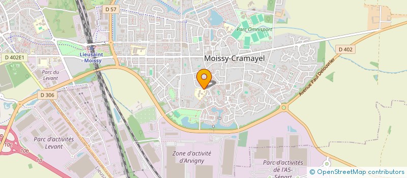 localisation de l'entreprise ASS SPORTIVE COLLEGE LES MAILLETTES à MOISSY-CRAMAYEL