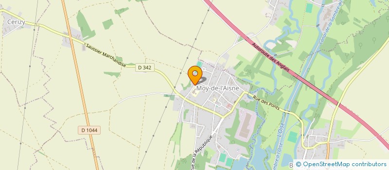 localisation de l'entreprise ASS SPORTIVE COLLEGE S.D.DE LA MEURTHE à MOY-DE-L'AISNE