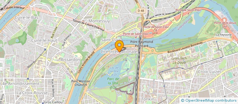 localisation de l'entreprise ASS SPORTIVE COMPAGNIE DES EAUX à LYON