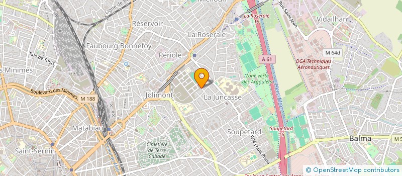 localisation de l'entreprise ASS SPORTIVE CTRE ESSAIS AERONAUTIQUE.. à TOULOUSE