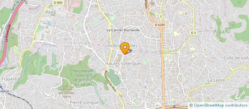 localisation de l'entreprise ASS SPORTIVE CULT CTE HOSP DE CANNES à CANNES
