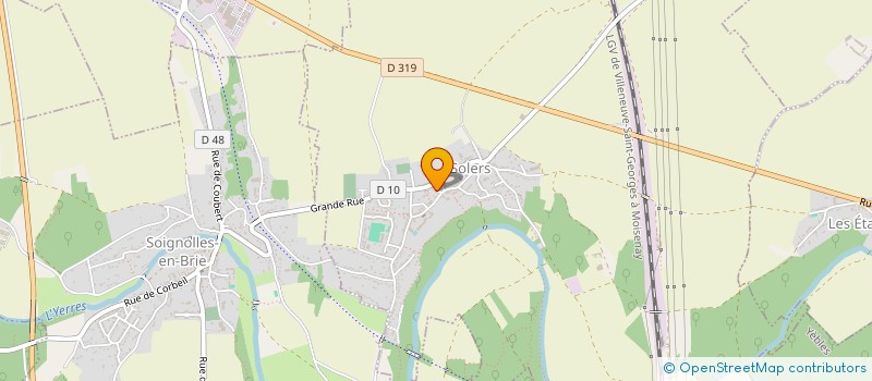 localisation de l'entreprise ASS SPORTIVE CULTUREL SOIGNOLLES-EN-BRIE  SOIGNOLLES-EN-BRIE
