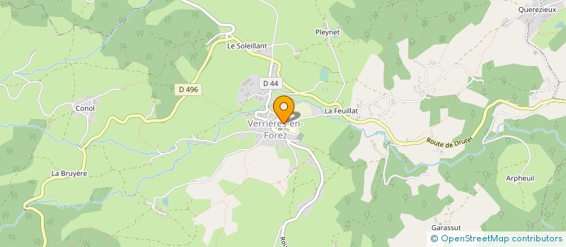 localisation de l'entreprise ASS SPORTIVE CULTURELLE  PRECIEUX