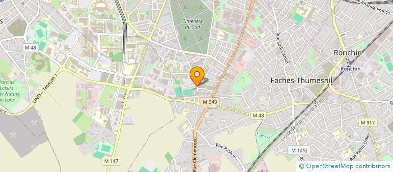 localisation de l'entreprise ASS SPORTIVE CULTURELLE CROISETTE à LILLE