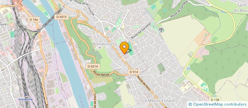 localisation de l'entreprise ASS SPORTIVE CULTURELLE DE BONSECOURS à BONSECOURS