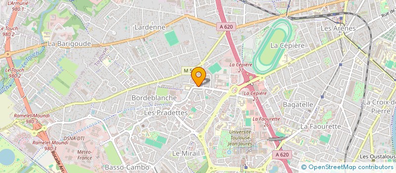 localisation de l'entreprise ASS SPORTIVE CULTURELLE DEPECHE DU MIDI à TOULOUSE