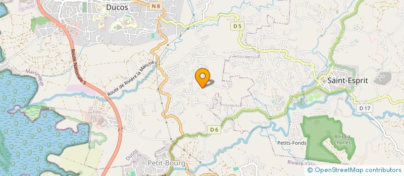 localisation de l'entreprise ASS SPORTIVE CULTURELLE ECOLE DURIVAGE*  DUCOS