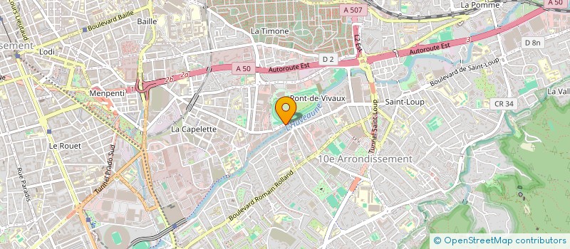 localisation de l'entreprise ASS SPORTIVE CULTURELLE ENTRAIDE EQUIPEM  MARSEILLE