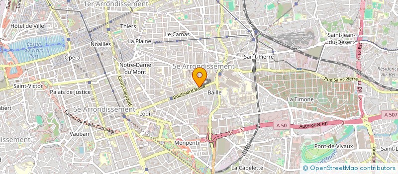 localisation de l'entreprise ASS SPORTIVE CULTURELLE ETS FR DU SANG à MARSEILLE