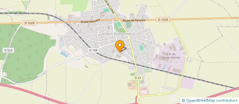 localisation de l'entreprise ASS SPORTIVE D'ARTS MARTIAUX à VILLERS-BRETONNEUX