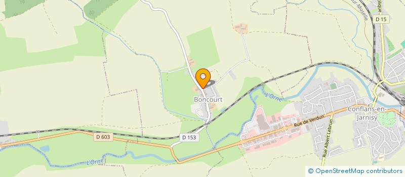 localisation de l'entreprise ASS SPORTIVE DE BONCOURT à BONCOURT