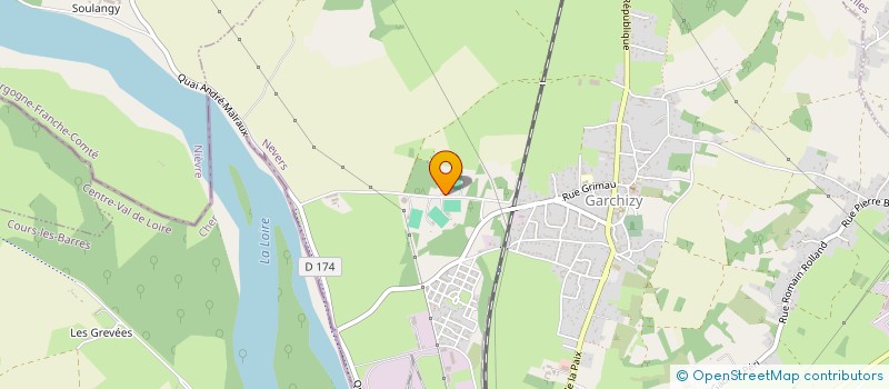 localisation de l'entreprise ASS SPORTIVE DE GARCHIZY  GARCHIZY