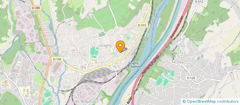 localisation de l'entreprise ASS SPORTIVE DE GRIGNY à GRIGNY