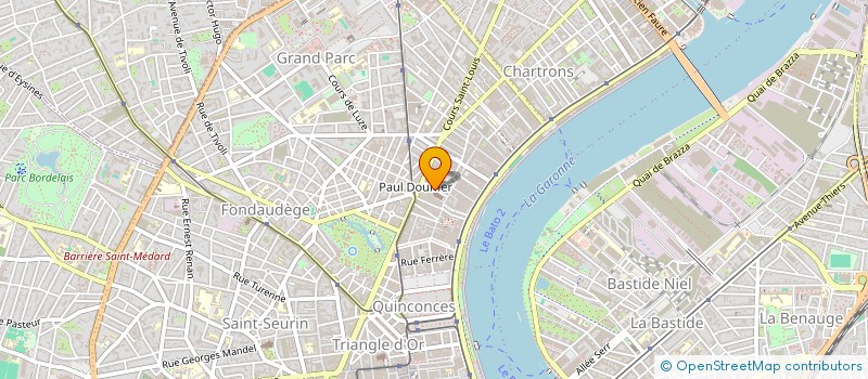 localisation de l'entreprise ASS SPORTIVE DE KARTING HEXAGON BORDEAUX  BORDEAUX