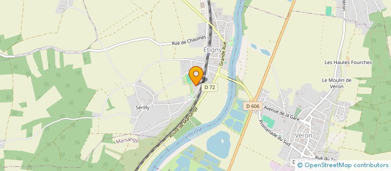 localisation de l'entreprise ASS SPORTIVE DE L ECOLE D ETIGNY  ETIGNY