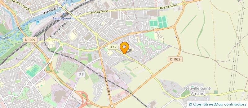 localisation de l'entreprise ASS SPORTIVE DE L' EREA DE SAINT QUENTIN à SAINT-QUENTIN