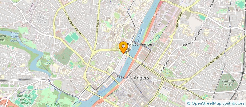 localisation de l'entreprise ASS SPORTIVE DE LA DOUTRE à ANGERS