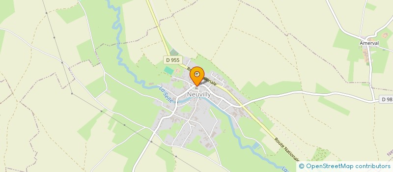 localisation de l'entreprise ASS SPORTIVE DE NEUVILLY à NEUVILLY