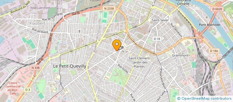 localisation de l'entreprise ASS SPORTIVE DEAUVILLAISE DE ROUEN à ROUEN