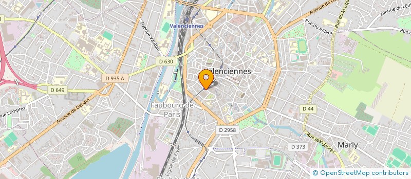 localisation de l'entreprise ASS SPORTIVE DES POLICES URBAINES DE VALENCIENNES à VALENCIENNES