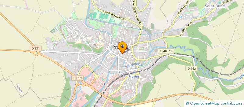 localisation de l'entreprise ASS SPORTIVE DES PORTUGAIS à PROVINS