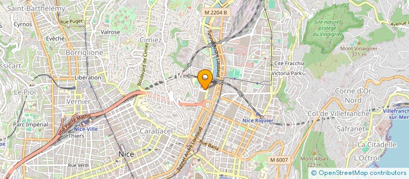 localisation de l'entreprise ASS SPORTIVE DON BOSCO  NICE