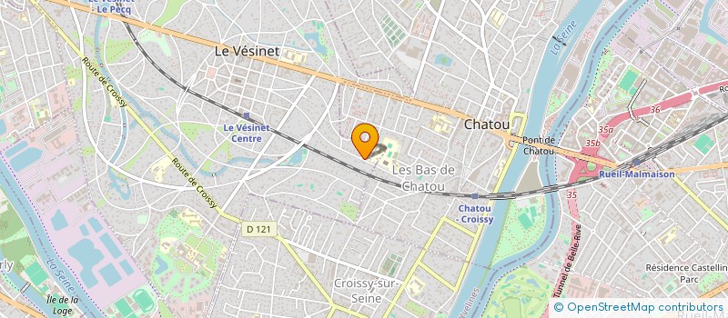 localisation de l'entreprise ASS SPORTIVE DU BON SAUVEUR  LE VESINET