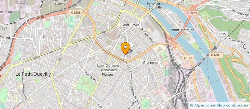 localisation de l'entreprise ASS SPORTIVE DU C.E MATMUT à ROUEN