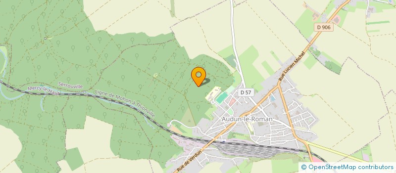 localisation de l'entreprise ASS SPORTIVE DU CES AUDUN LE ROMAN  AUDUN-LE-ROMAN