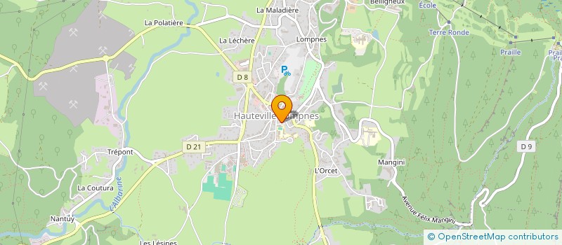 localisation de l'entreprise ASS SPORTIVE DU COLL PAUL SIXDENIER à PLATEAU D'HAUTEVILLE