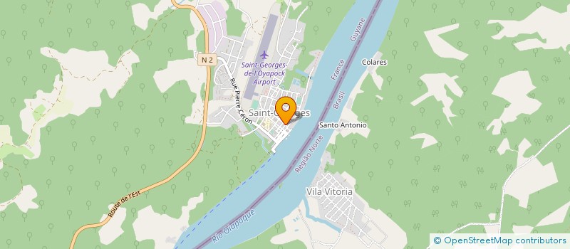 localisation de l'entreprise ASS SPORTIVE DU COLLEGE CONSTANT CHLORE à SAINT-GEORGES
