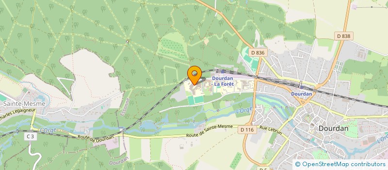 localisation de l'entreprise ASS SPORTIVE DU COLLEGE DE DOURDAN à DOURDAN