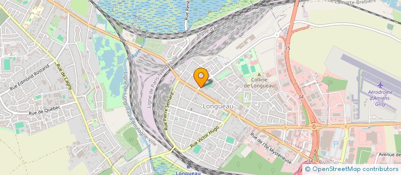 localisation de l'entreprise ASS SPORTIVE DU COLLEGE DE LONGUEAU à LONGUEAU