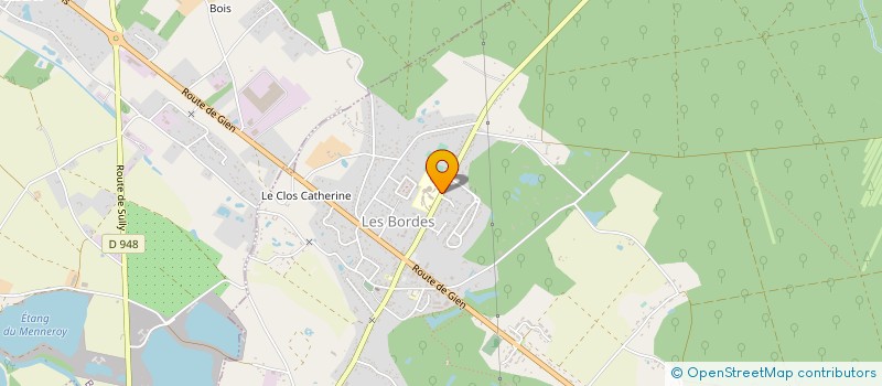 localisation de l'entreprise ASS SPORTIVE DU COLLEGE DES BORDES à LES BORDES