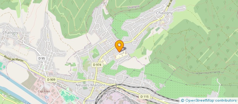 localisation de l'entreprise ASS SPORTIVE DU COLLEGE JACQUES CALLOT  NEUVES-MAISONS